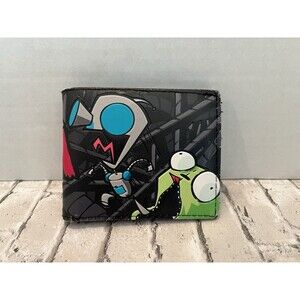 NICKELODEON INVADER ZIM BIFOLD WALLET GIR & ZIM WALLET RARE